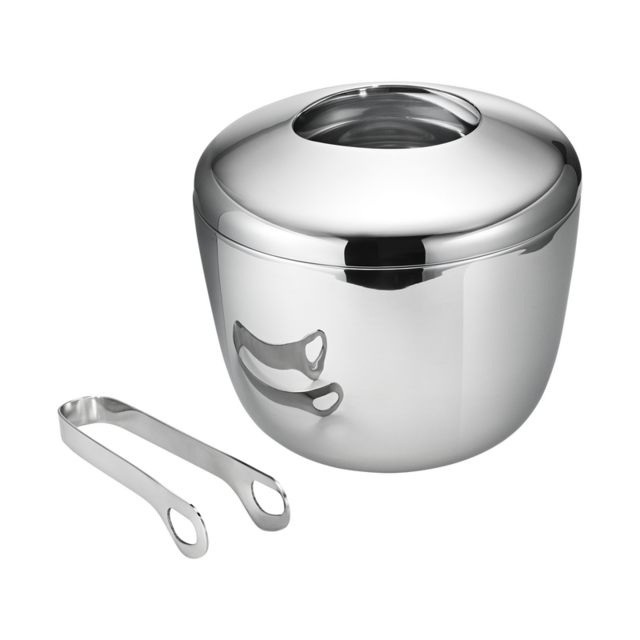 SKY ice bucket with ice tongs