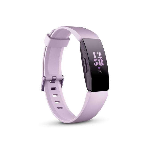 Fitbit Inspire HR Heart Rate Fitness Tracker, One Size (S L bands included), 1 Count