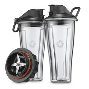 Vitamix Blending Cups Starter Kit, Clear