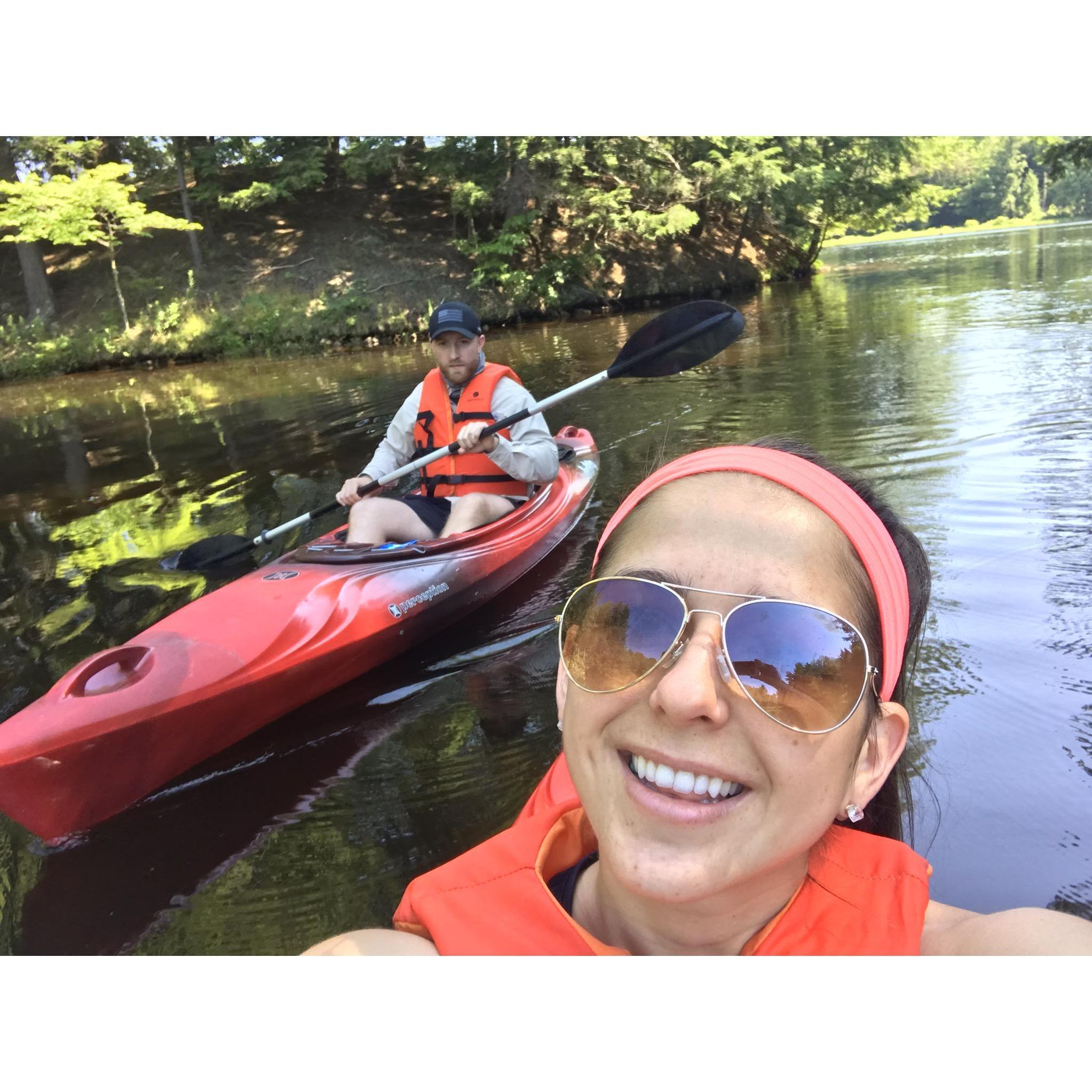 Kayaking in Colton, NY, July 2020!