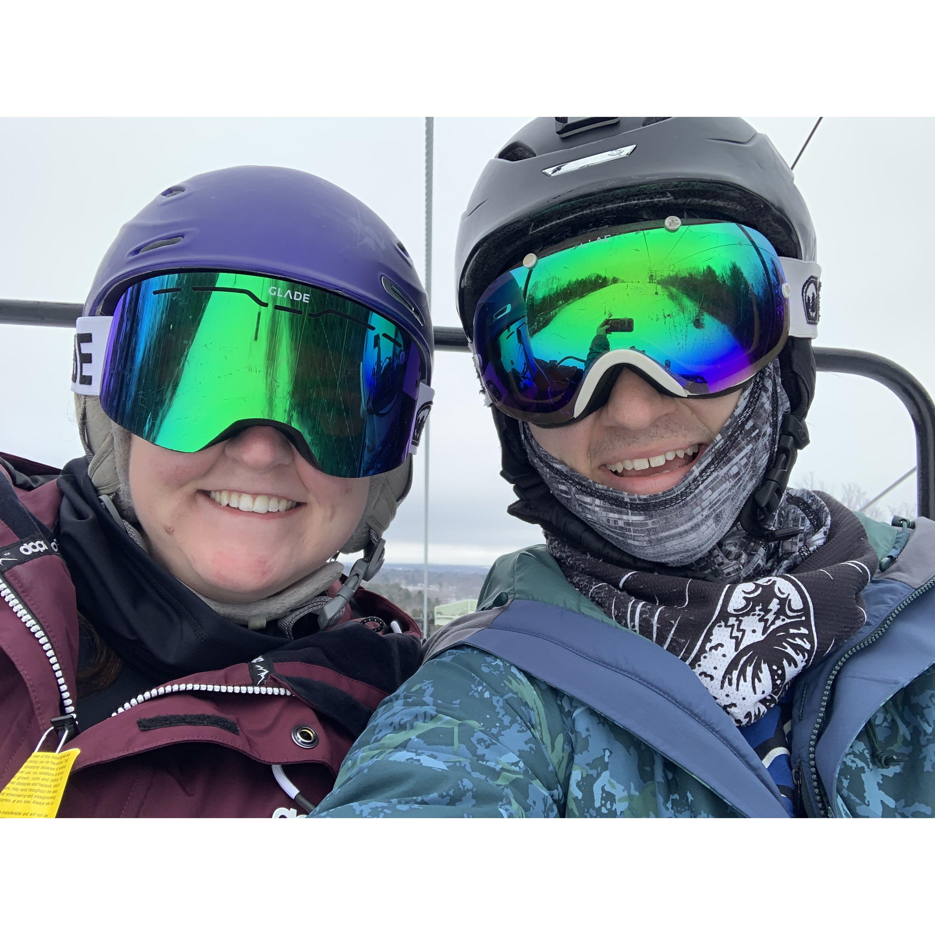 First ever ski date!