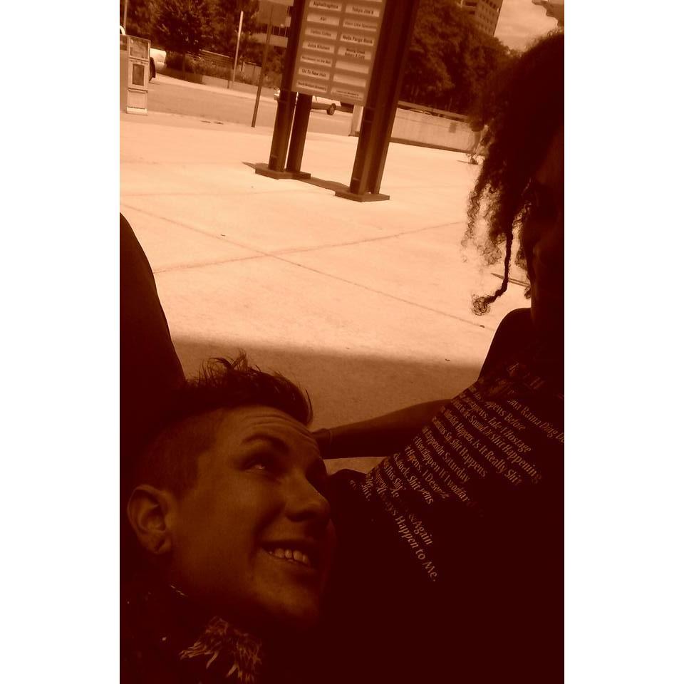 I believe this is the first picture we ever took together