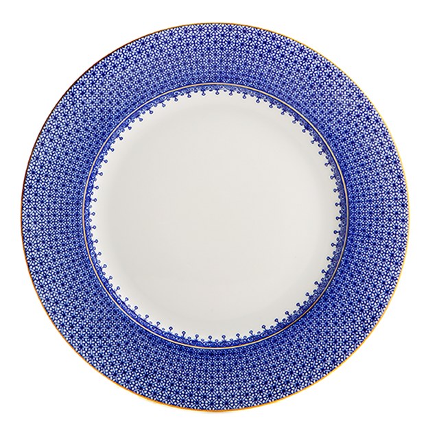 Blue Lace Dinner Plate