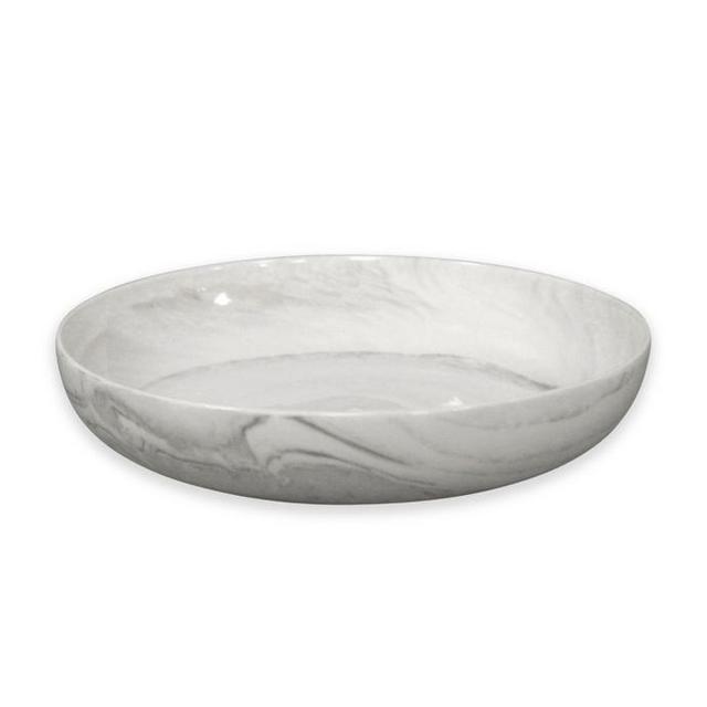 Artisanal Kitchen Supply® Coupe Marbleized Dinner Bowls in Grey...