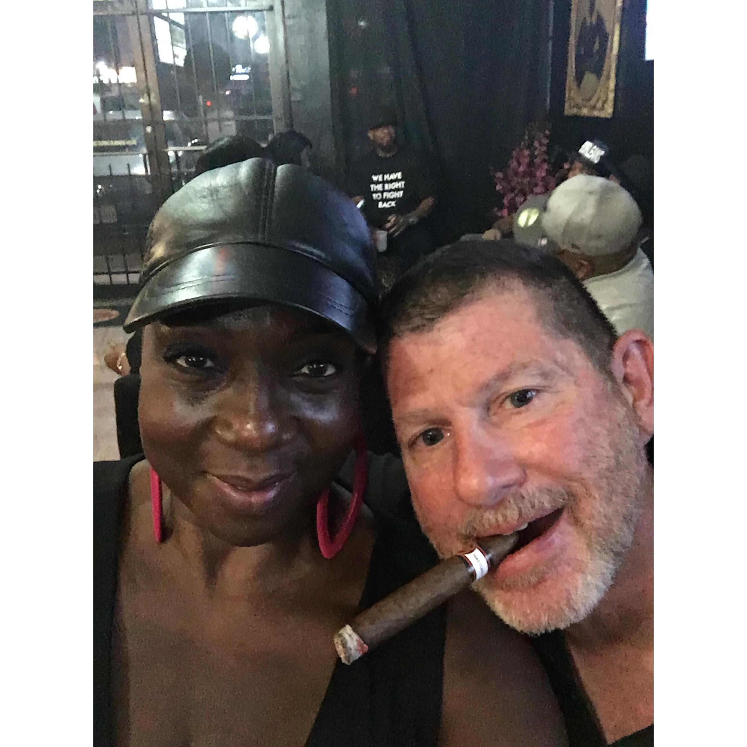 Having fun at a friend’s birthday party 🥳!!