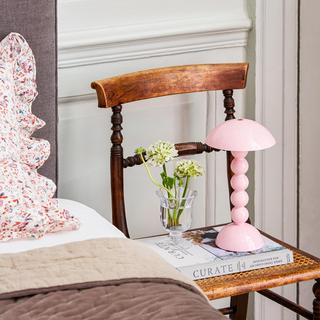 Bobbin Lacquered Rechargeable LED Table Lamp