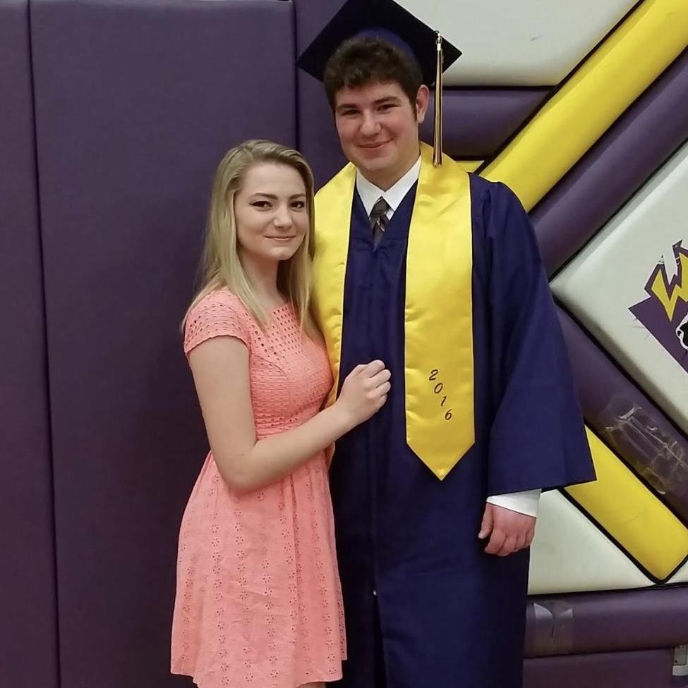 From our first graduation together…
(Tyler’s high school graduation in 2016)