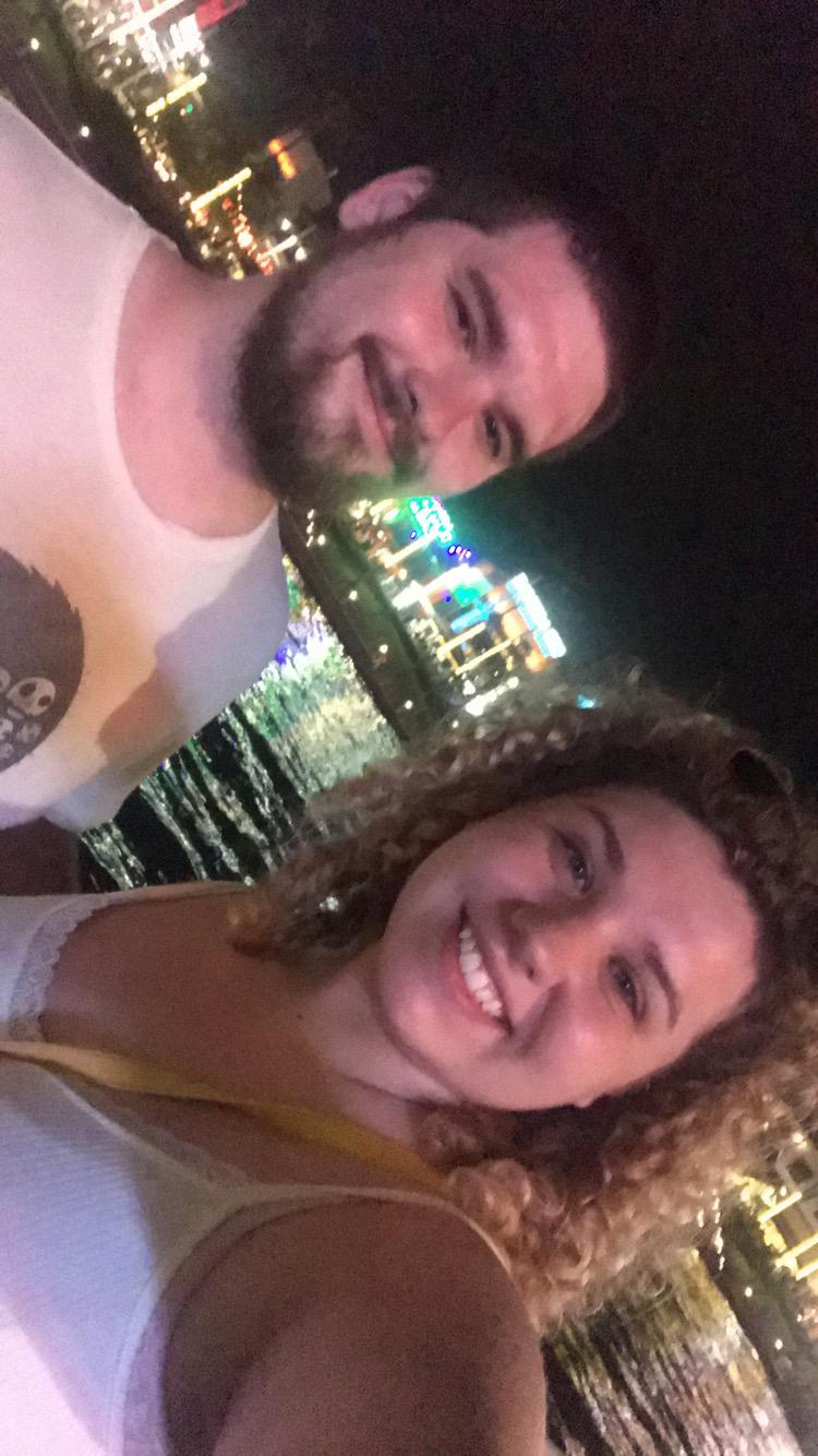 Taken in a rush trying to leave Universal Studios before they closed. I think we got separated from Trav’s parents after this…