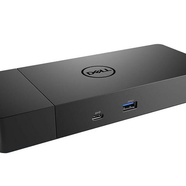DELL WD19 180W Docking Station (130W Power Delivery) USB-C, HDMI, Dual DisplayPort, Black (Renewed)