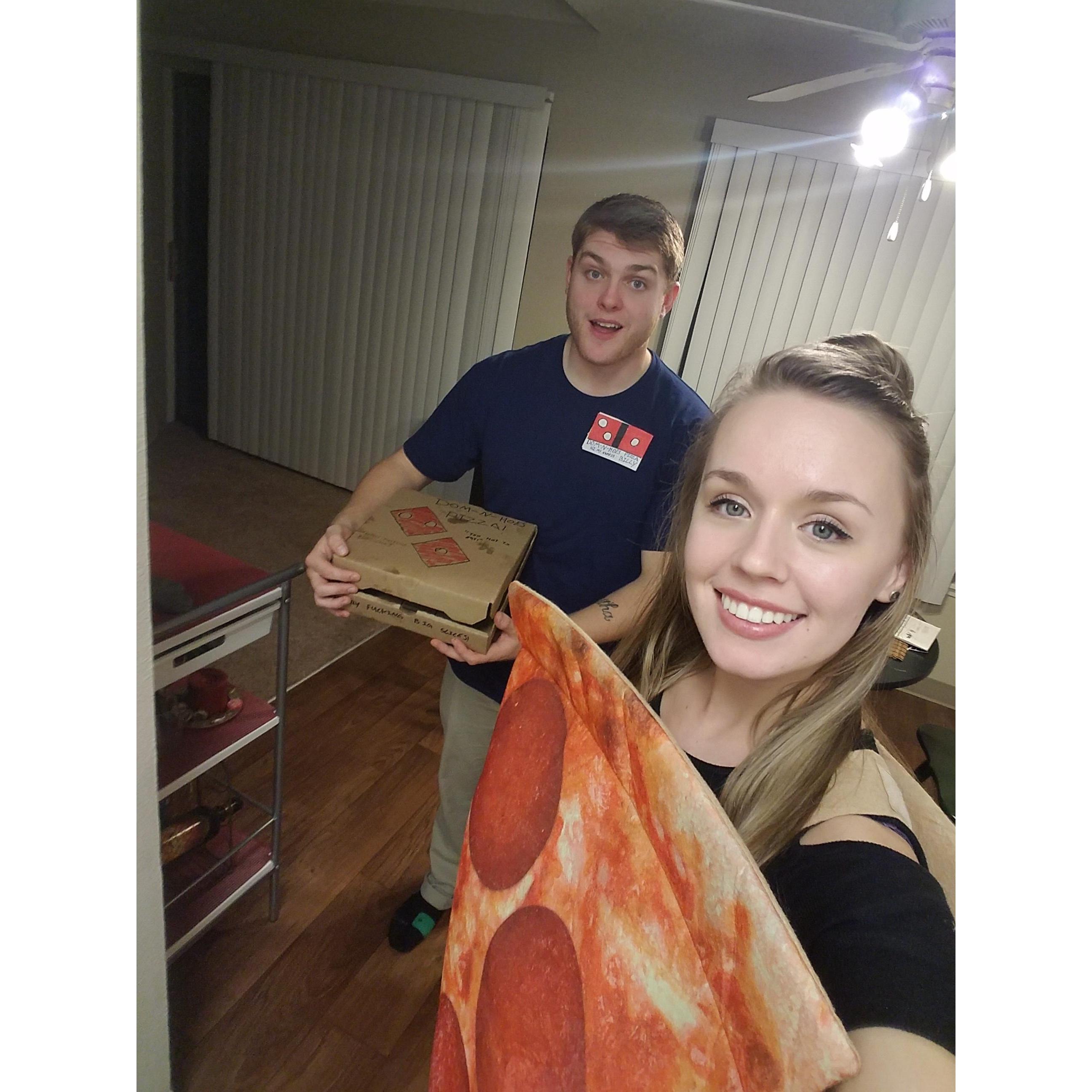 First Halloween Pizza & Delivery Boy, 2016