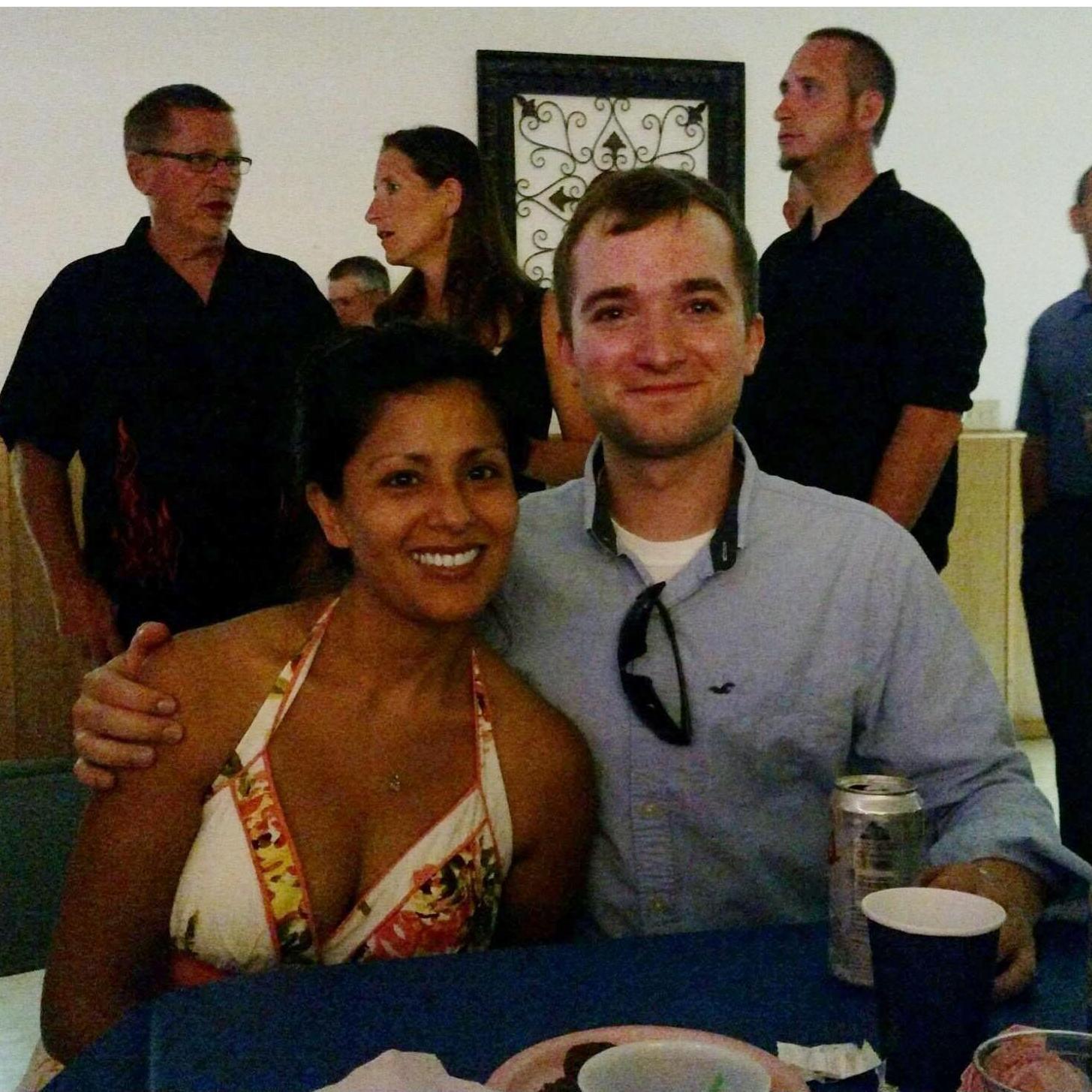 Our first wedding that we attended as a couple in Elgin, North Dakota