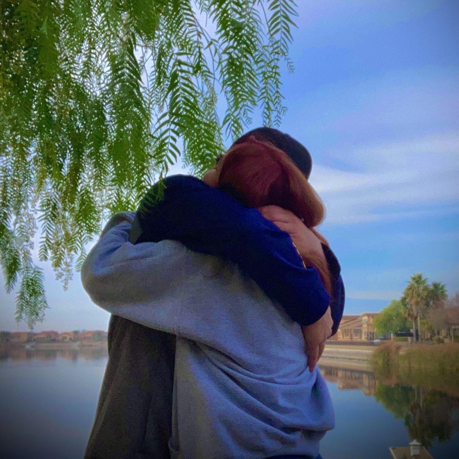 Hugs before being 2000+ miles apart again are always extra special