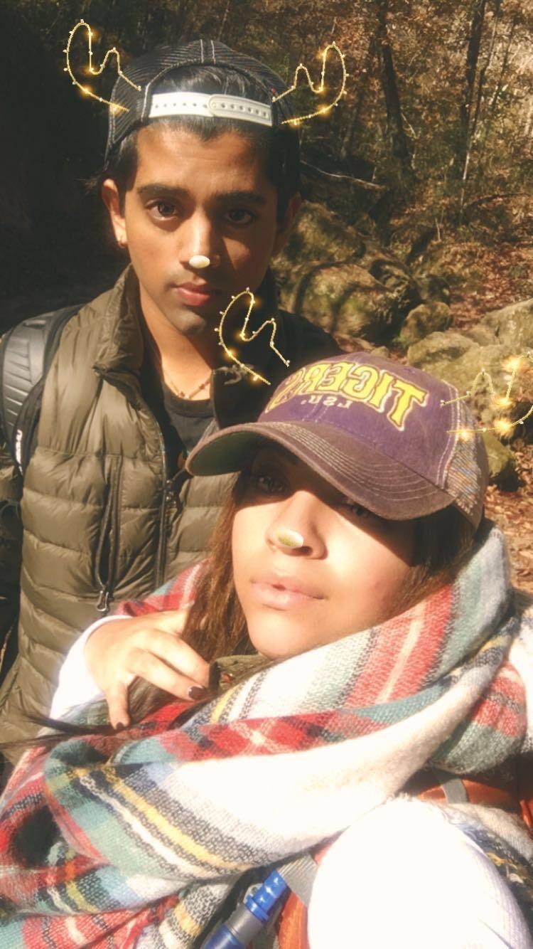 Our first hike together (he even let me use a filter)