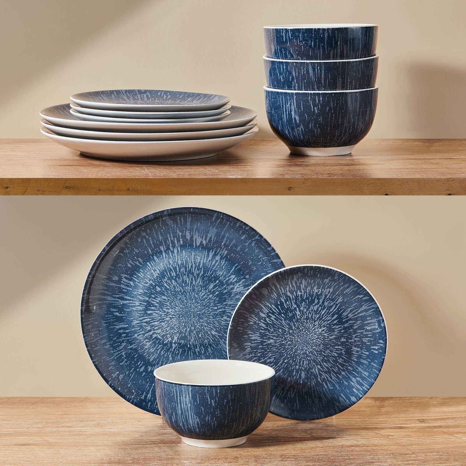 Pfaltzgraff, Mist 12-Piece Dinnerware Set, Service for 4 | Zola