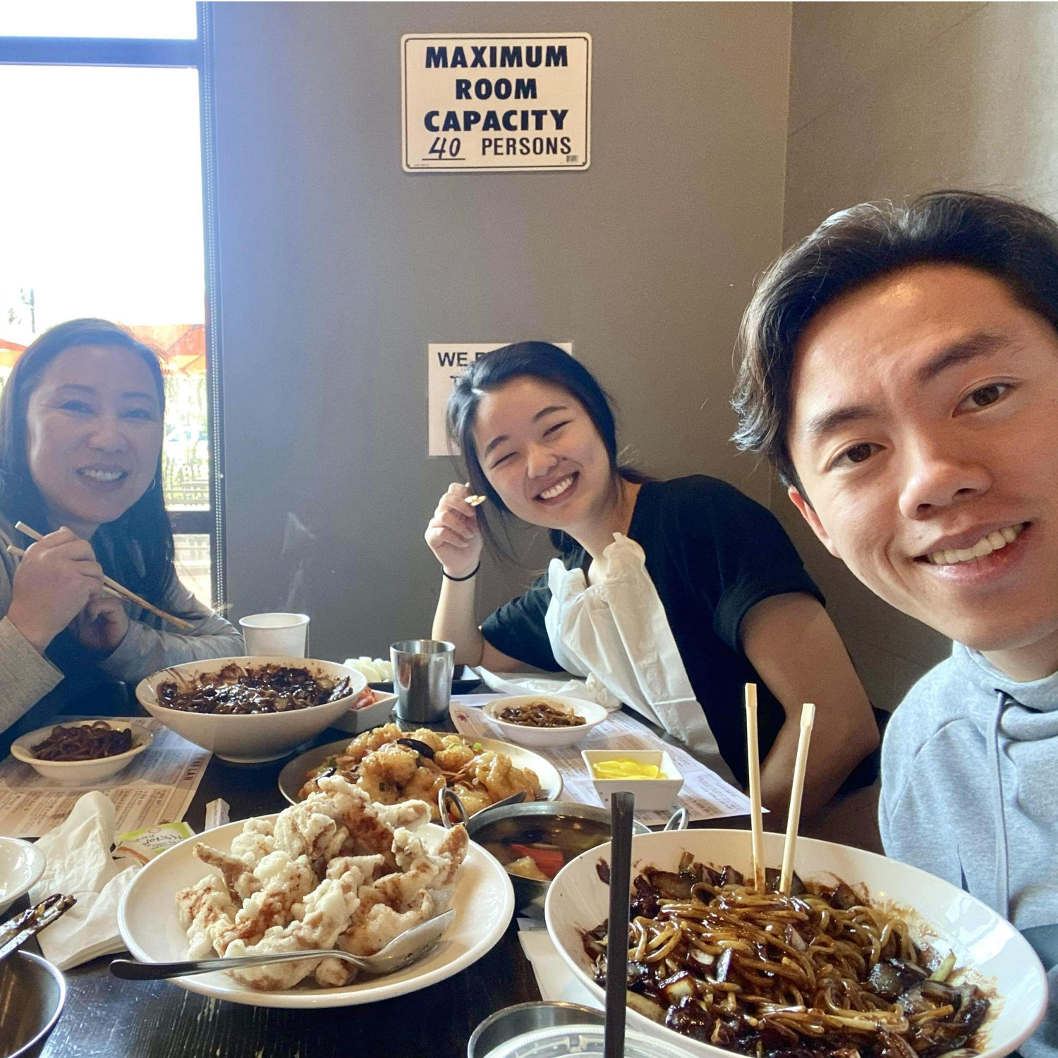 There's always time to be feastin'! School breaks allowed Grace to fulfill all her Asian cravings that she had been harboring for months at a time.