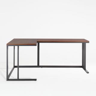 Pilsen Corner Desk with Walnut Top