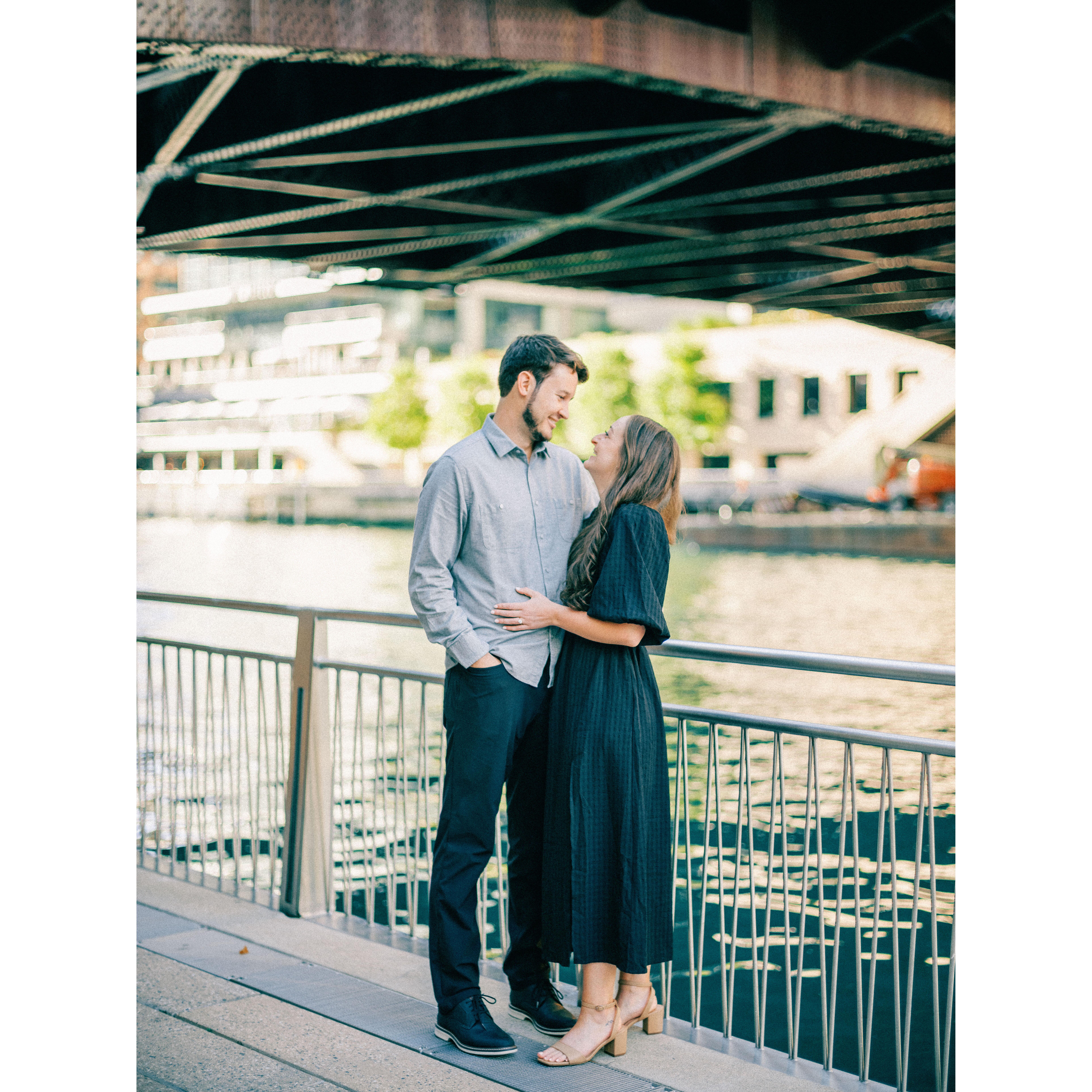 Our engagement pictures taken in and around Chicago!