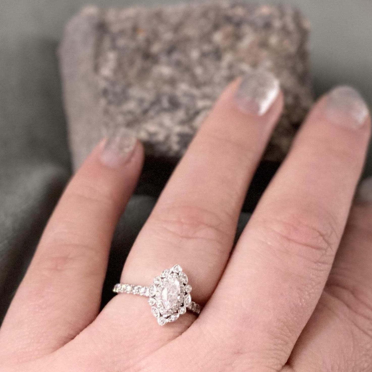 The stunning ring with the rock that started it all.