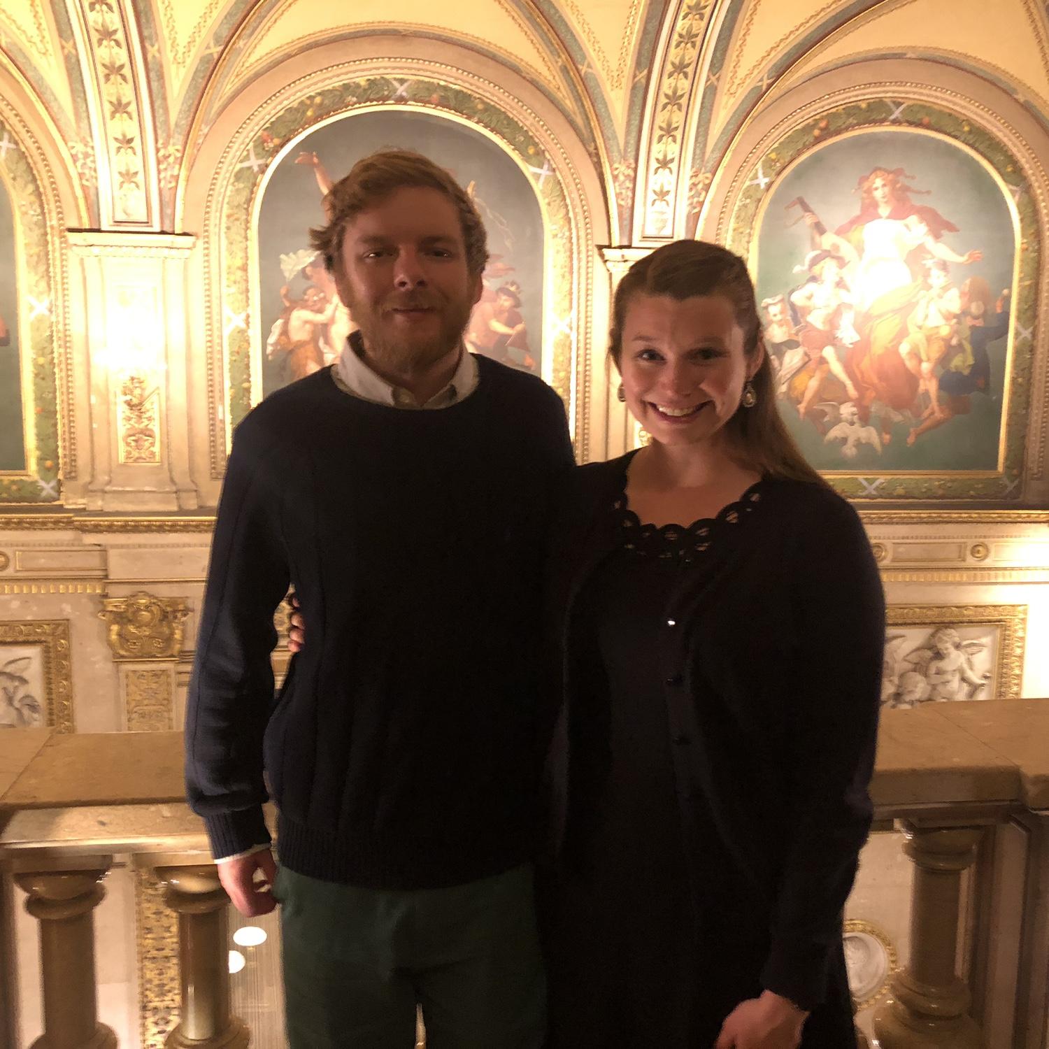 Attending a Tchaikovsky opera in the historic Vienna State Operahouse