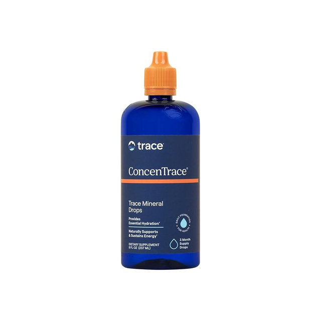 Trace Minerals ConcenTrace Trace Mineral Drops | Supports Energy, Digestion, Bone Health & Hydration, 70+ Ionic Trace Minerals w/Magnesium, Chloride & Potassium | Keto, Vegan & Non-GMO | 96 Servings