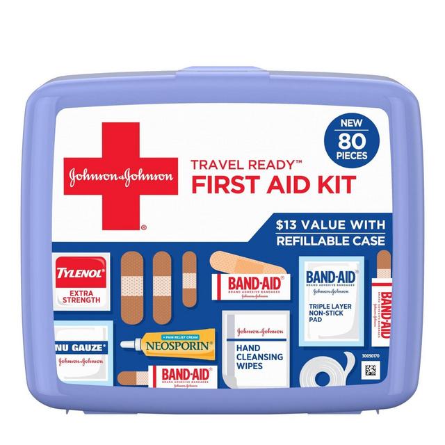 Johnson & Johnson First Aid Kit - 8ct