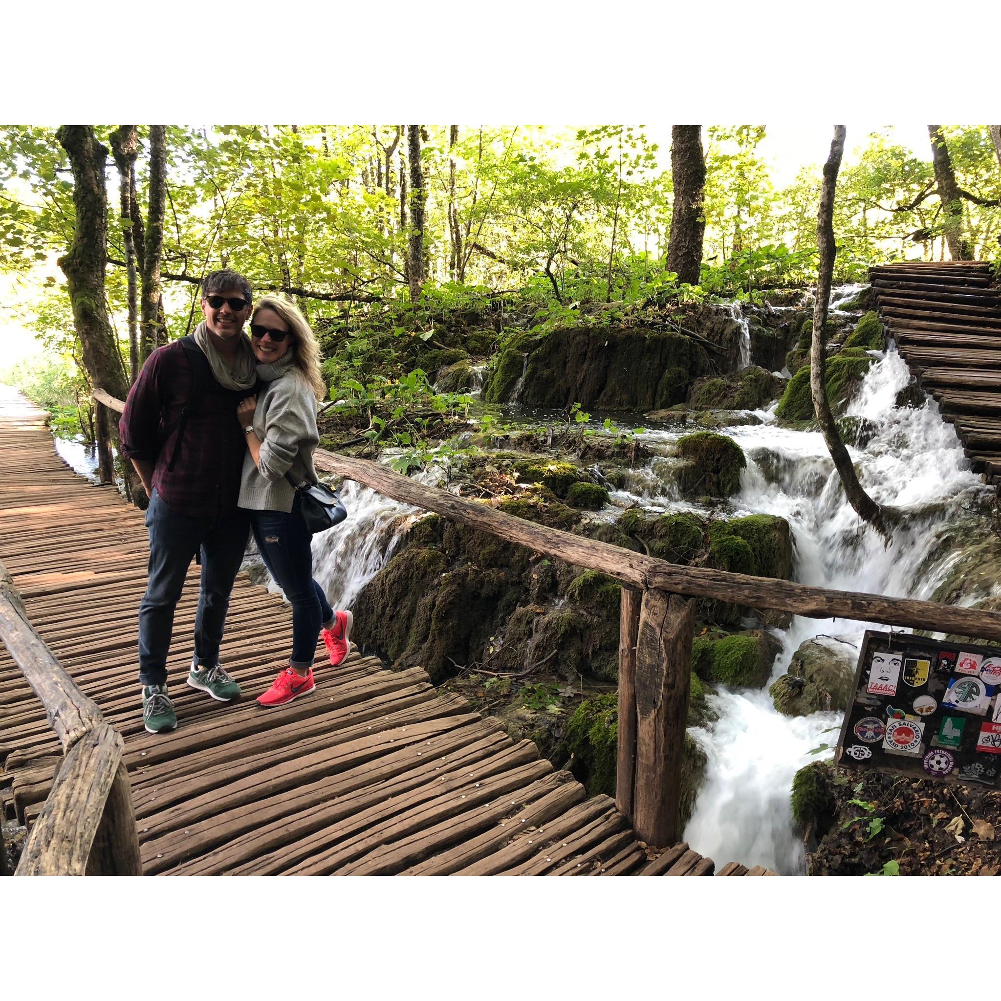 Hiking in Plitvice Lakes, Croatia