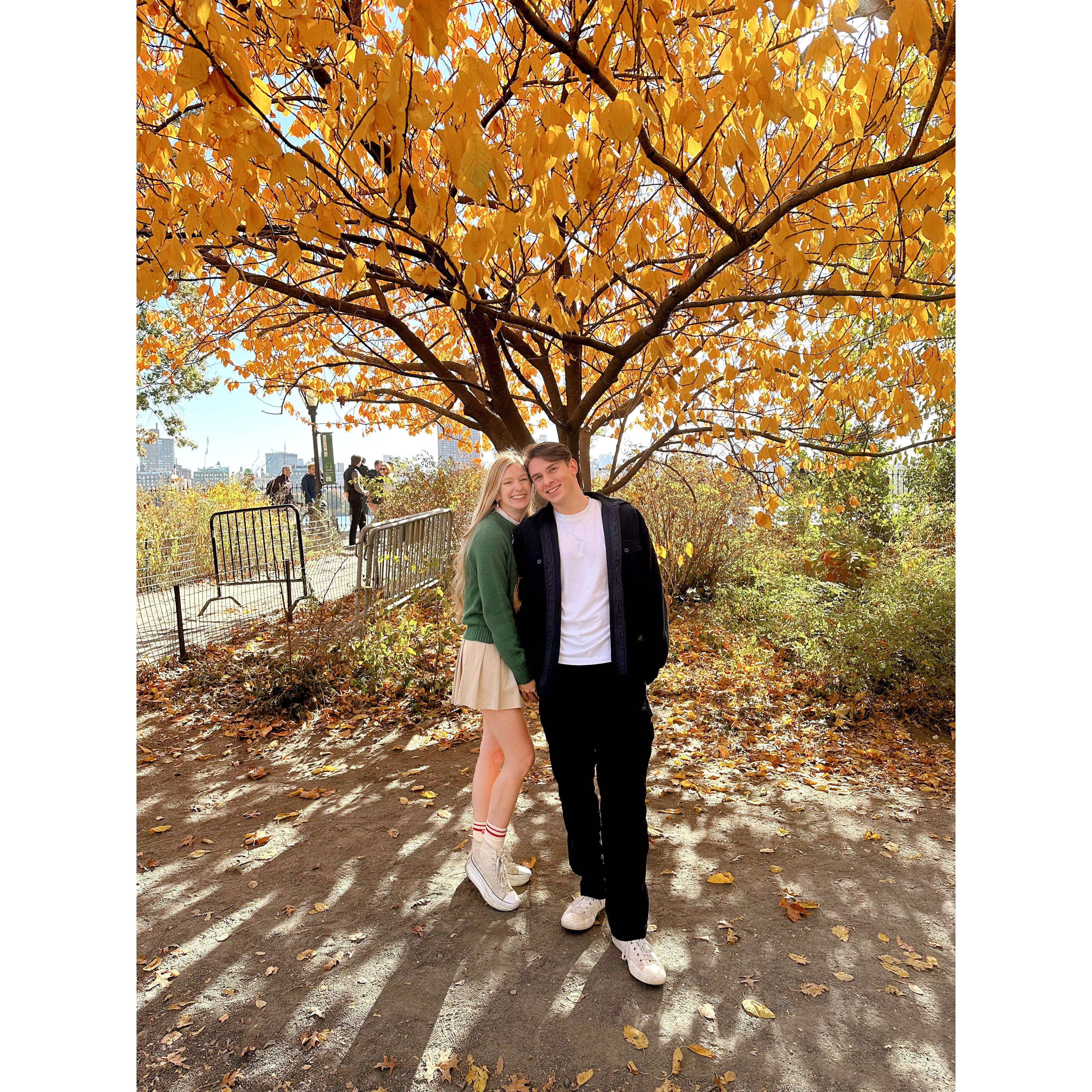 Our first trip together to NYC! 🍁