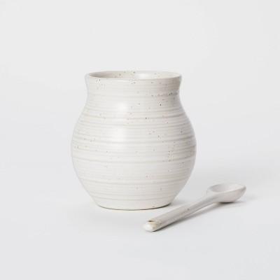 Target Stoneware Jar with Spoon Cream - Threshold™ designed with Studio McGee