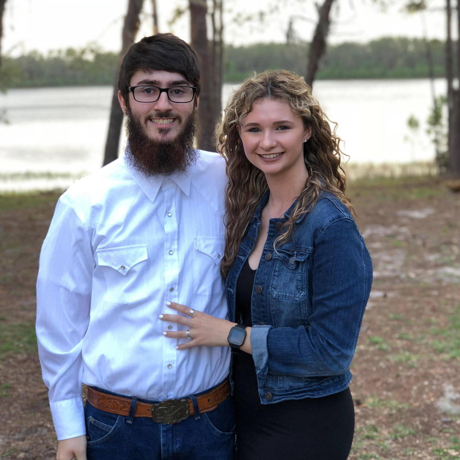 We get dressed up sometimes! This was for Lee's cousin's wedding.