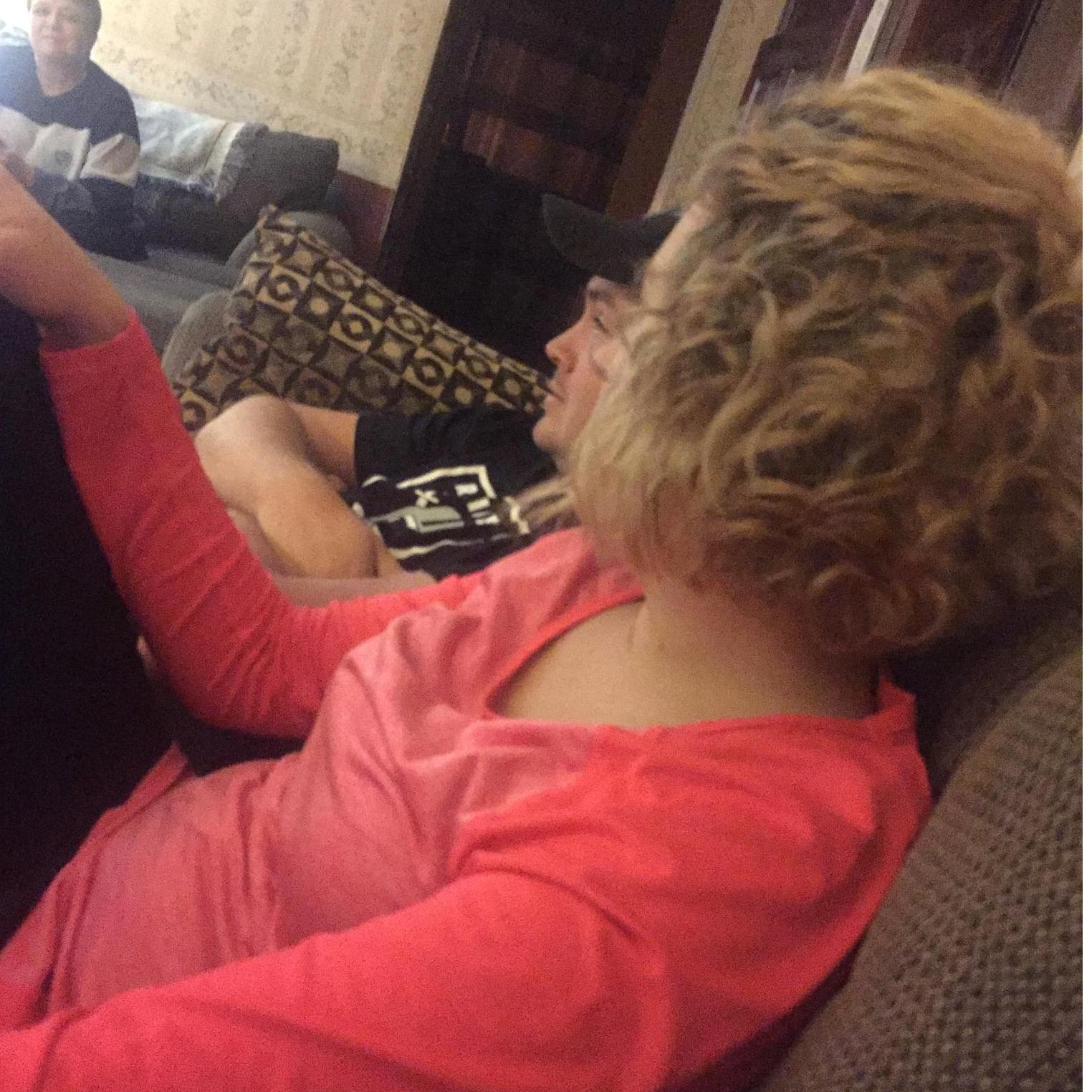 Family time with Alicia's family