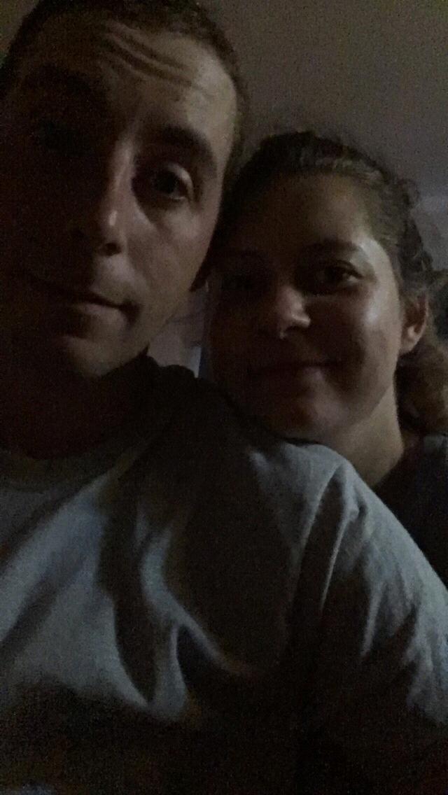 Our first ever selfie! -A