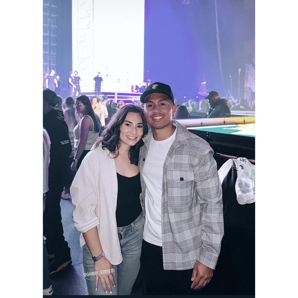 Our first concert... We love Dan & Shay!