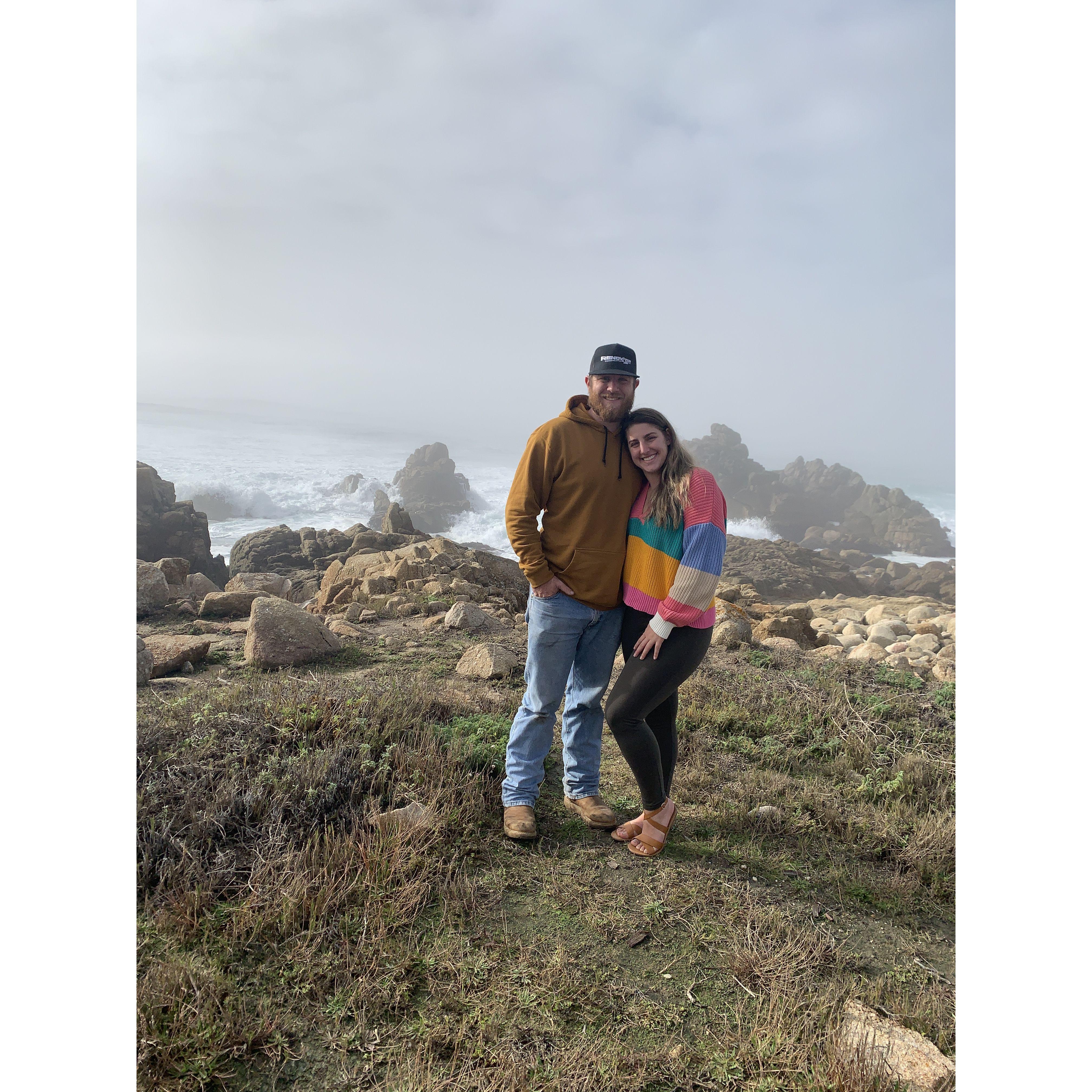 Our first vacation together, camping in Big Sur! 17 Mile Drive, Monterey, CA 2019