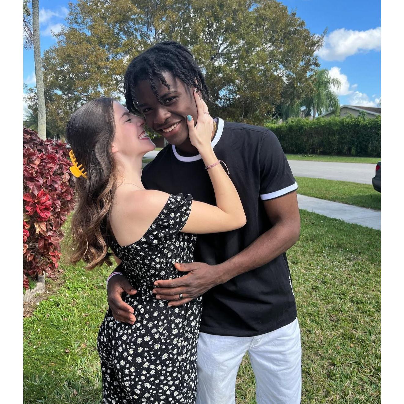 Secretly pregnant with Kianna and enjoying the pregnancy just us