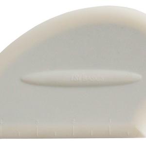 iSi North America B10002 Silicone Pastry / Bench Scraper Spatula, White