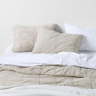 Sunwashed Organic Cotton Box Quilt
