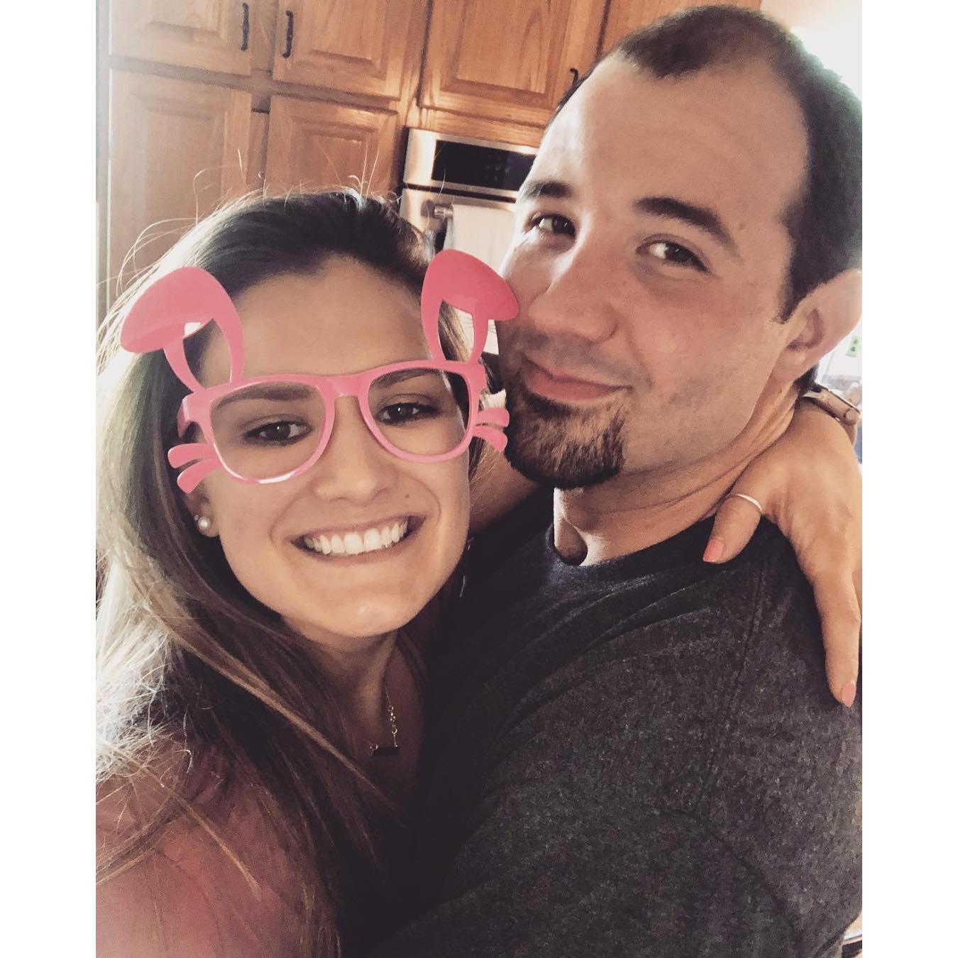 Our first Easter together. 2019