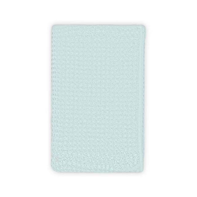 Haven™ Organic Cotton Textured Terry Bath Towel in Sky Grey