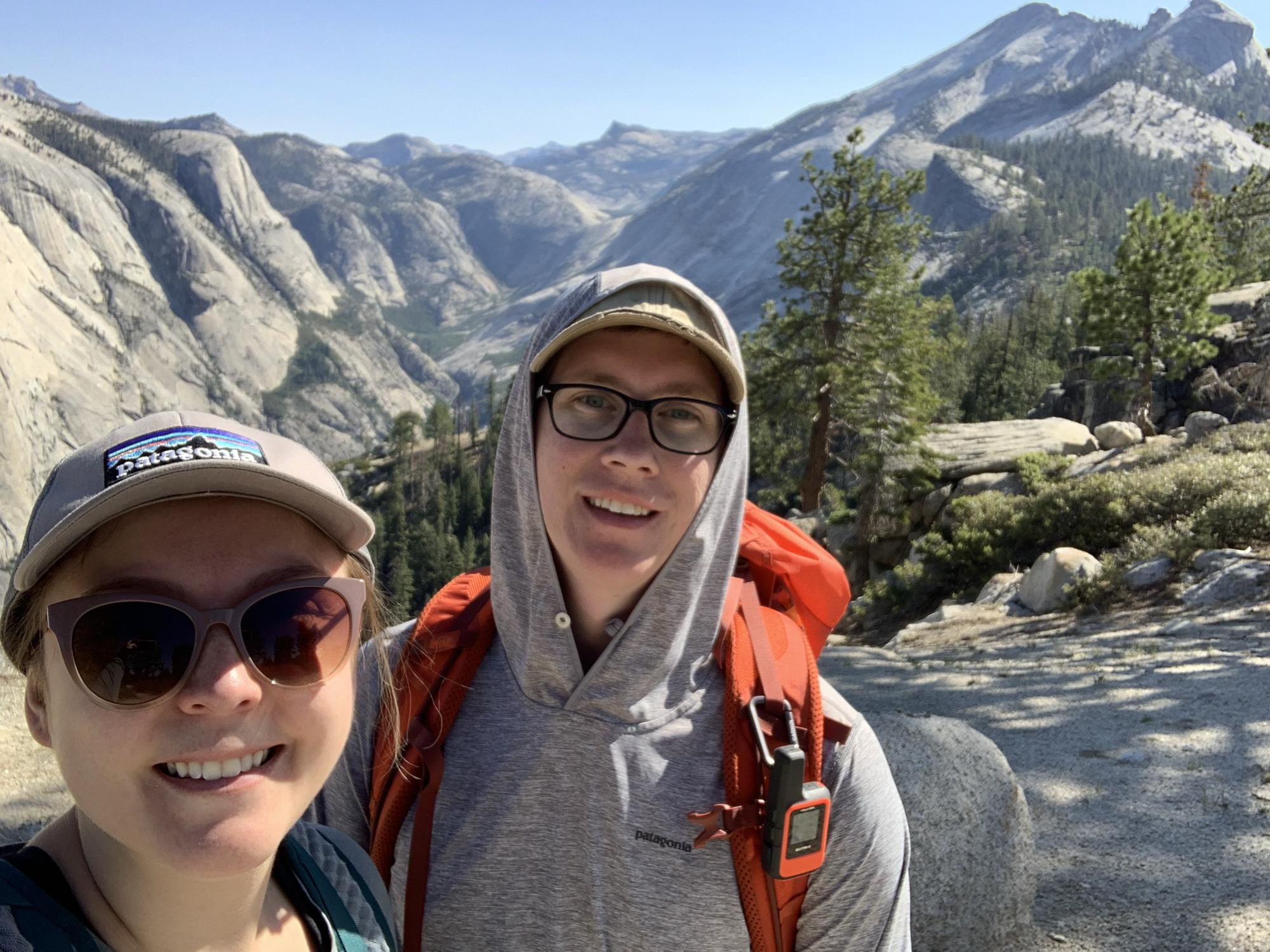 Hiking Half Dome