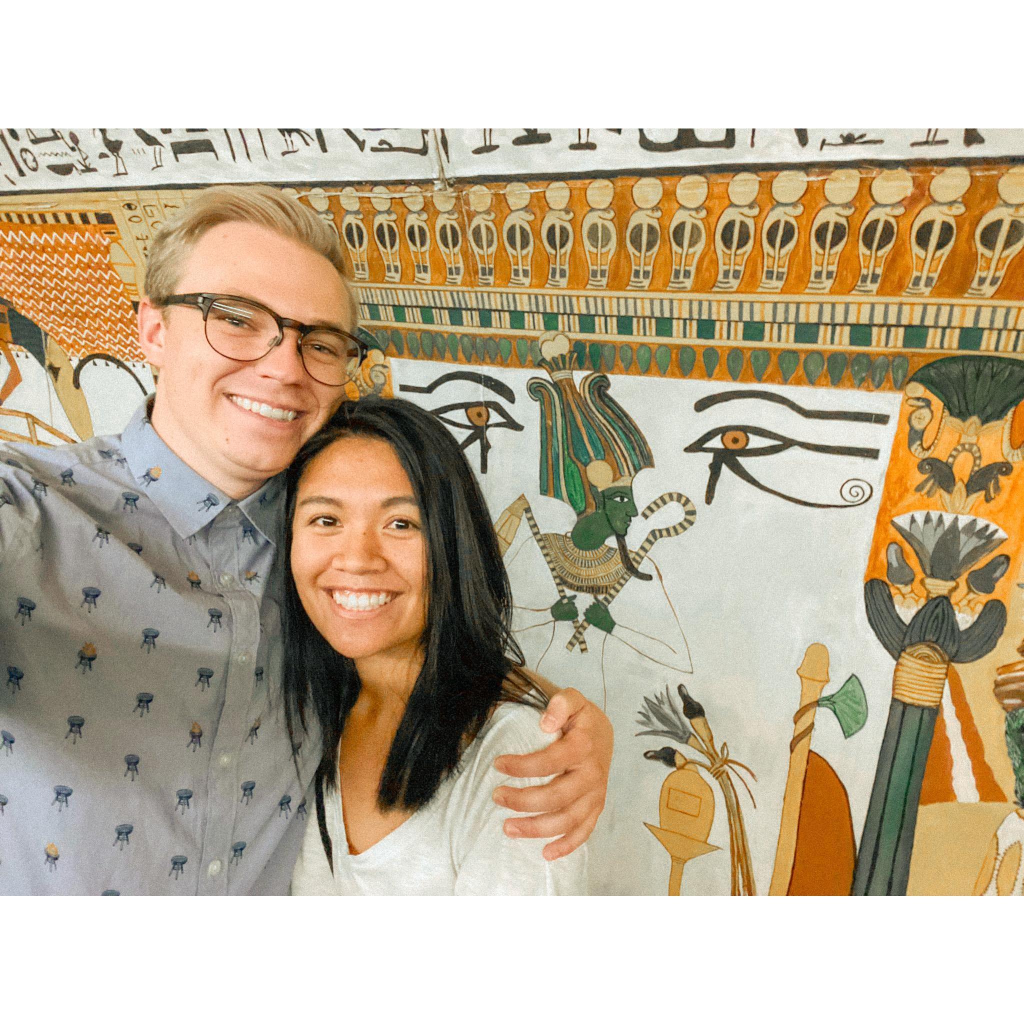 May 2020- We visited the Natural History Museum in Salt Lake City.