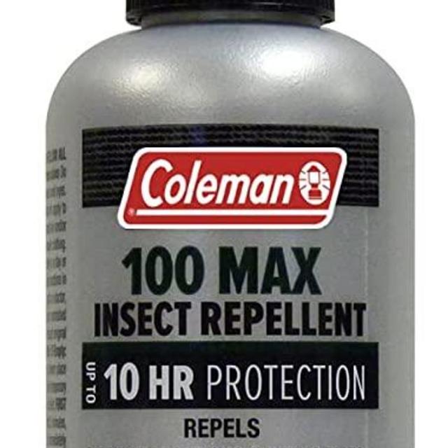 Coleman 100 Max Mosquito Repellent 100% DEET Insect Repellent - 4 fl oz Pump