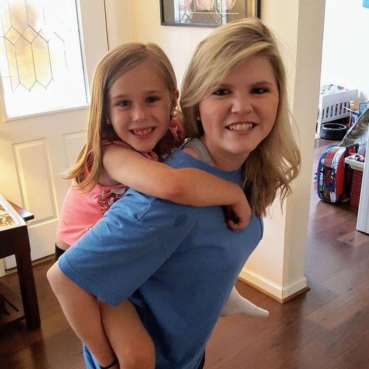 Caroline and Rachael