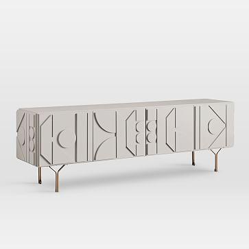 Pictograph Media Console (84") - Flax