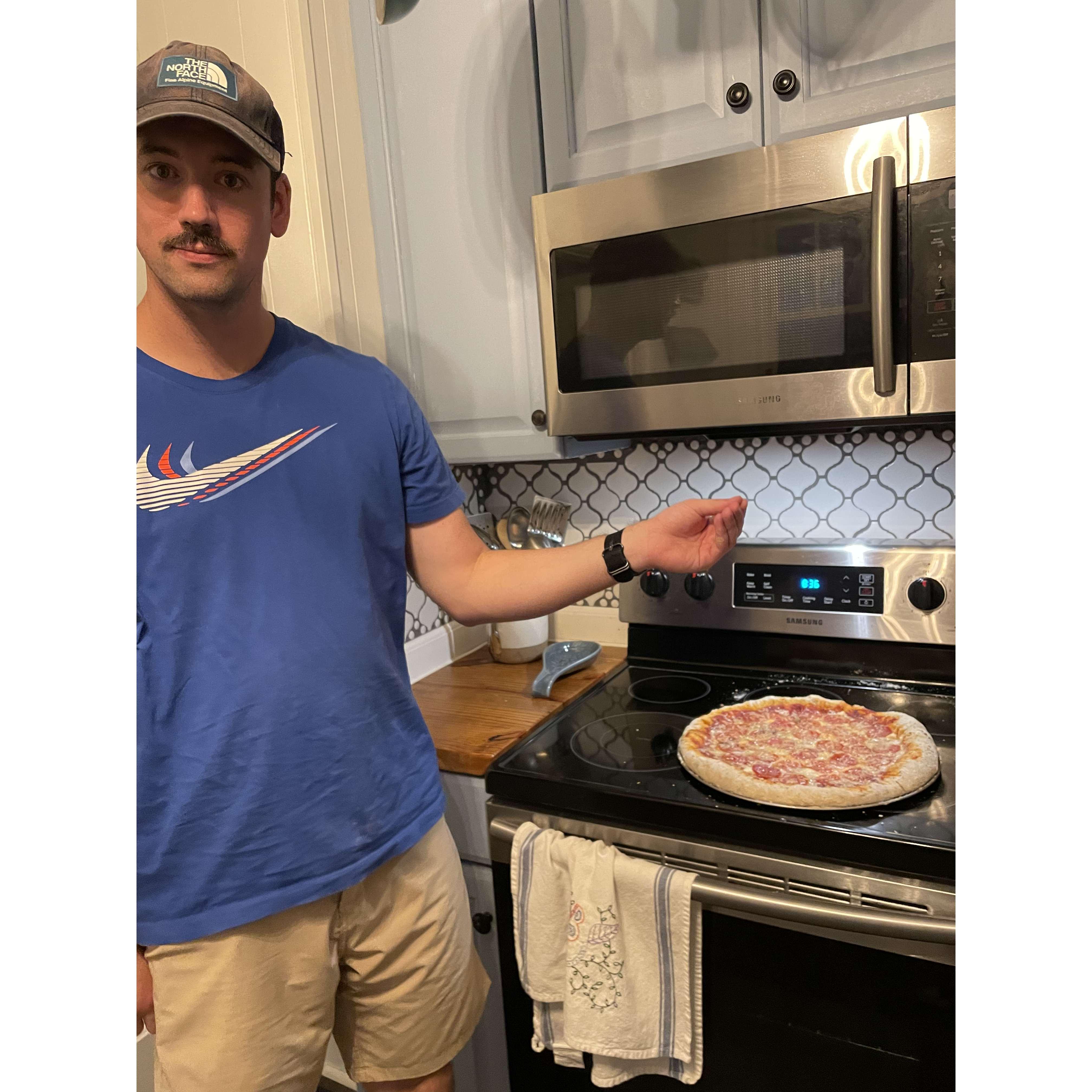 Dylan’s delicious pizza