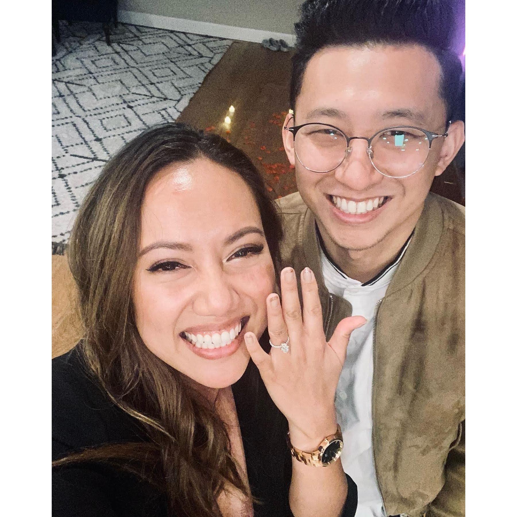 Right after we got engaged! (May 2022)