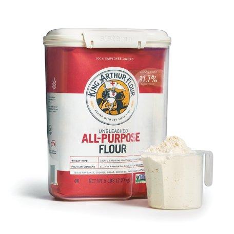Lock-Top Flour Container