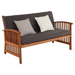 Castille Brazilian Hardwood Outdoor Sofa - Natural - Aiden Lane
