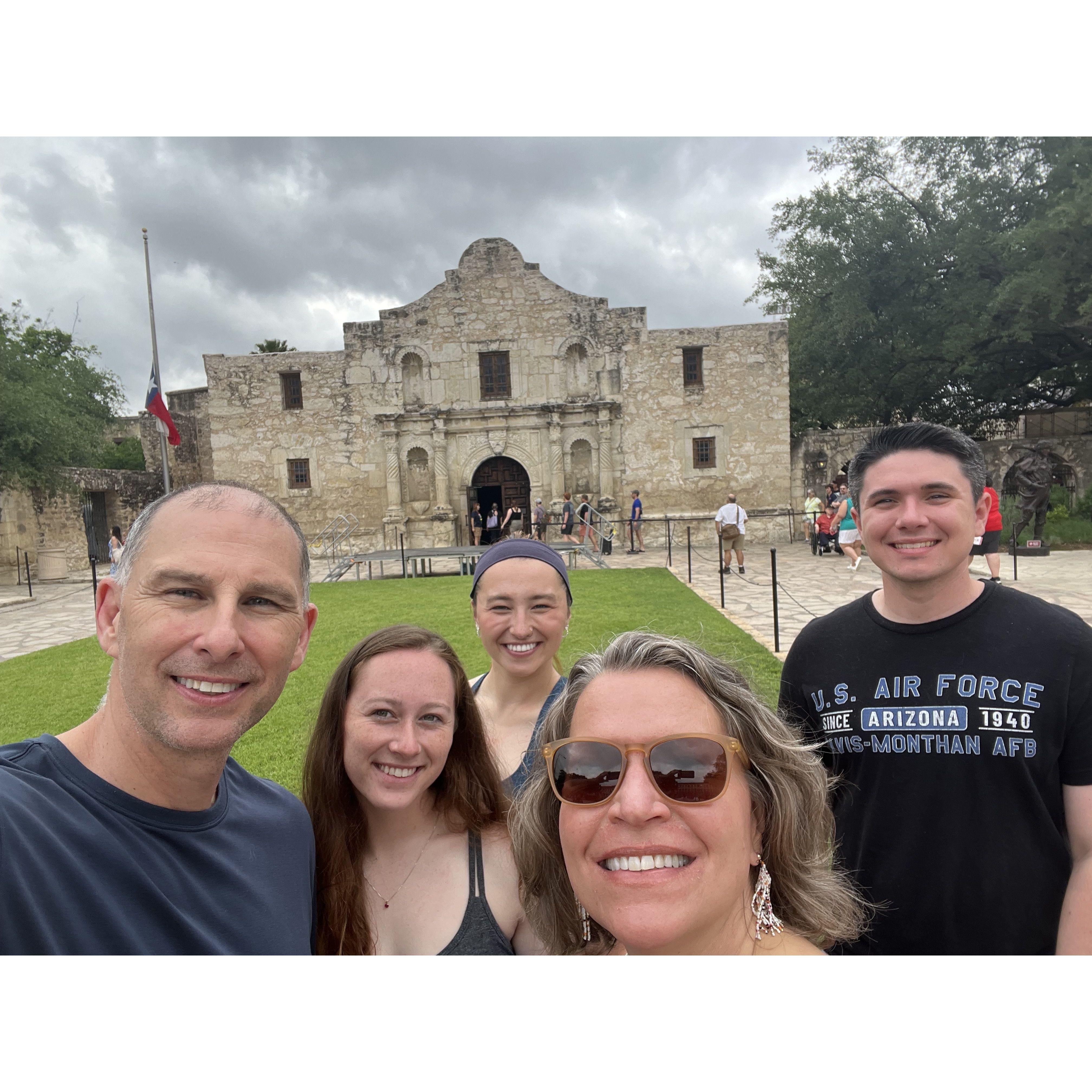 Trip to San Antonio with the Newells.