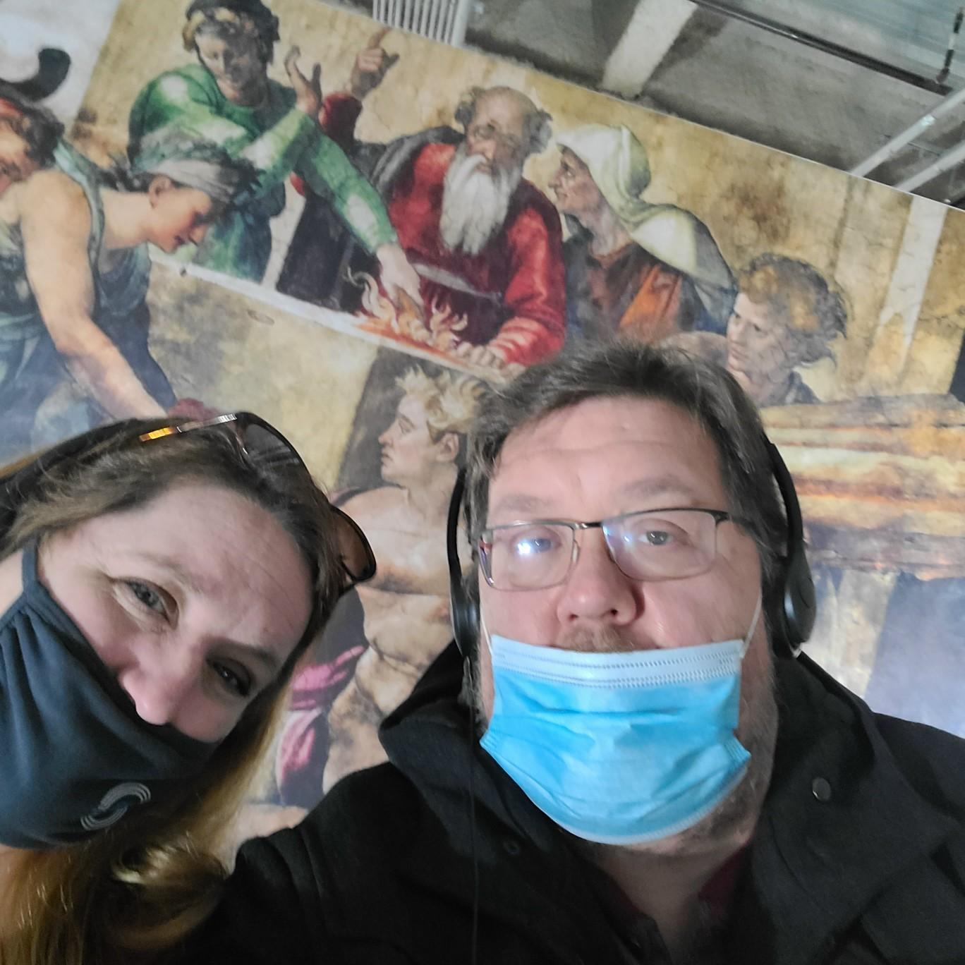 Valentine's Day Date 2021 ~ Sistine Chapel Exhibit at the MOA