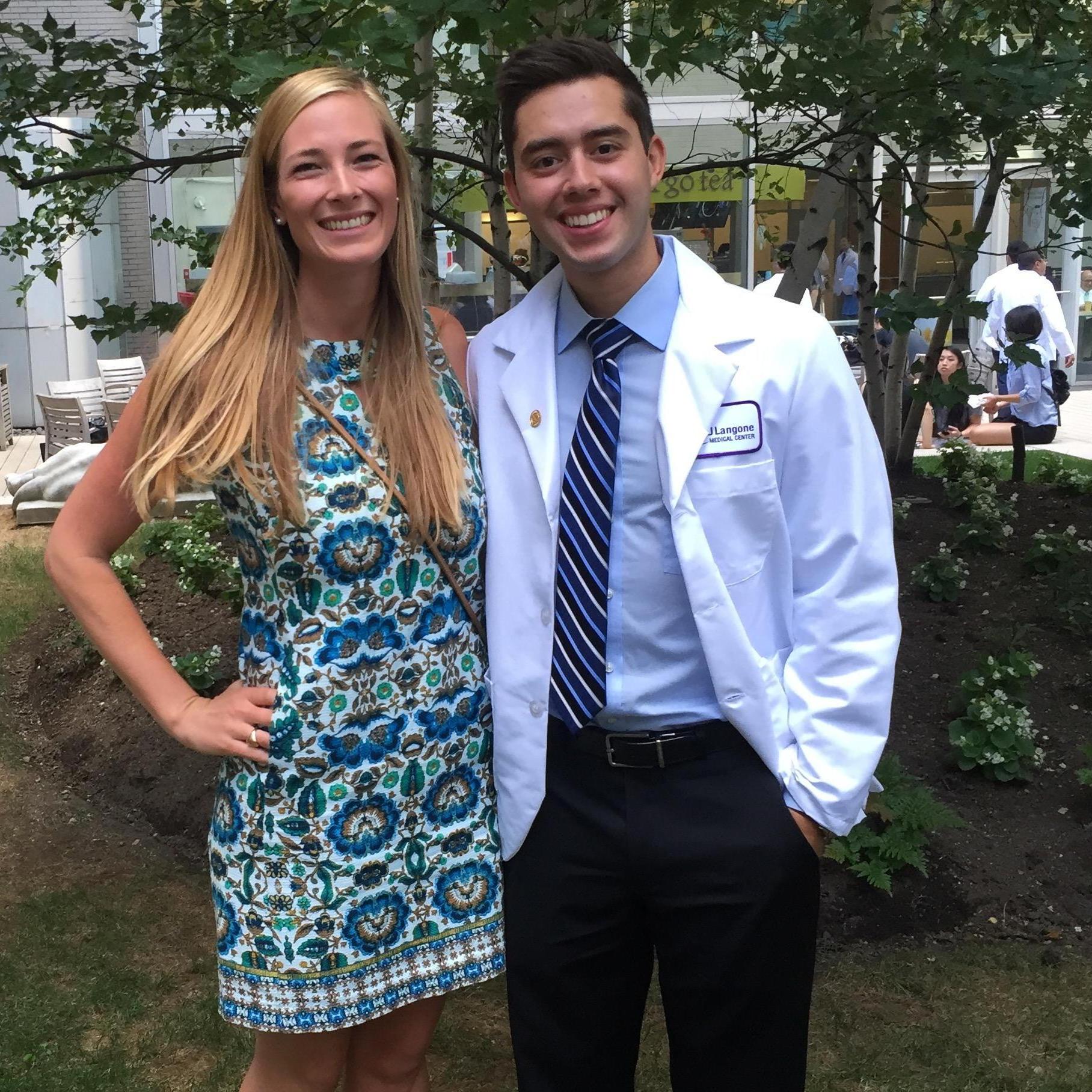 Will's White Coat Ceremony, 2015